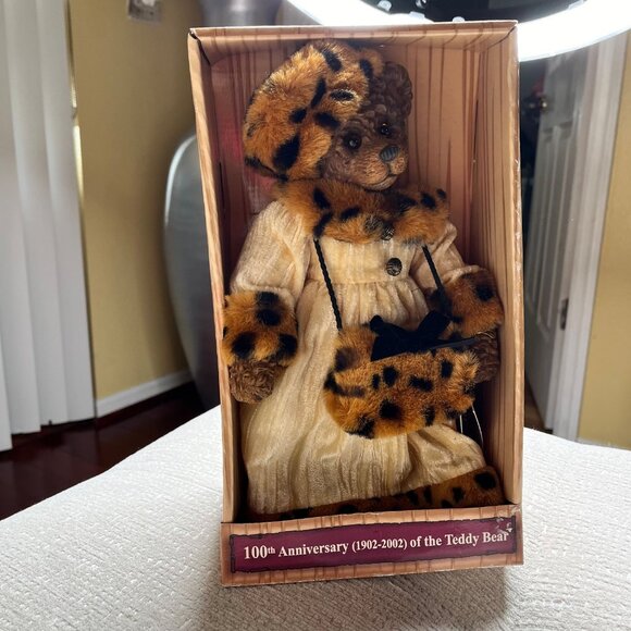 100th Anniversary (1902-2002) Limited Edition Theodore Roosevelt Teddy Bear - Picture 4 of 7